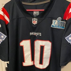 Josh GORDON Pat’s #10 jersey - excellent- sz XL